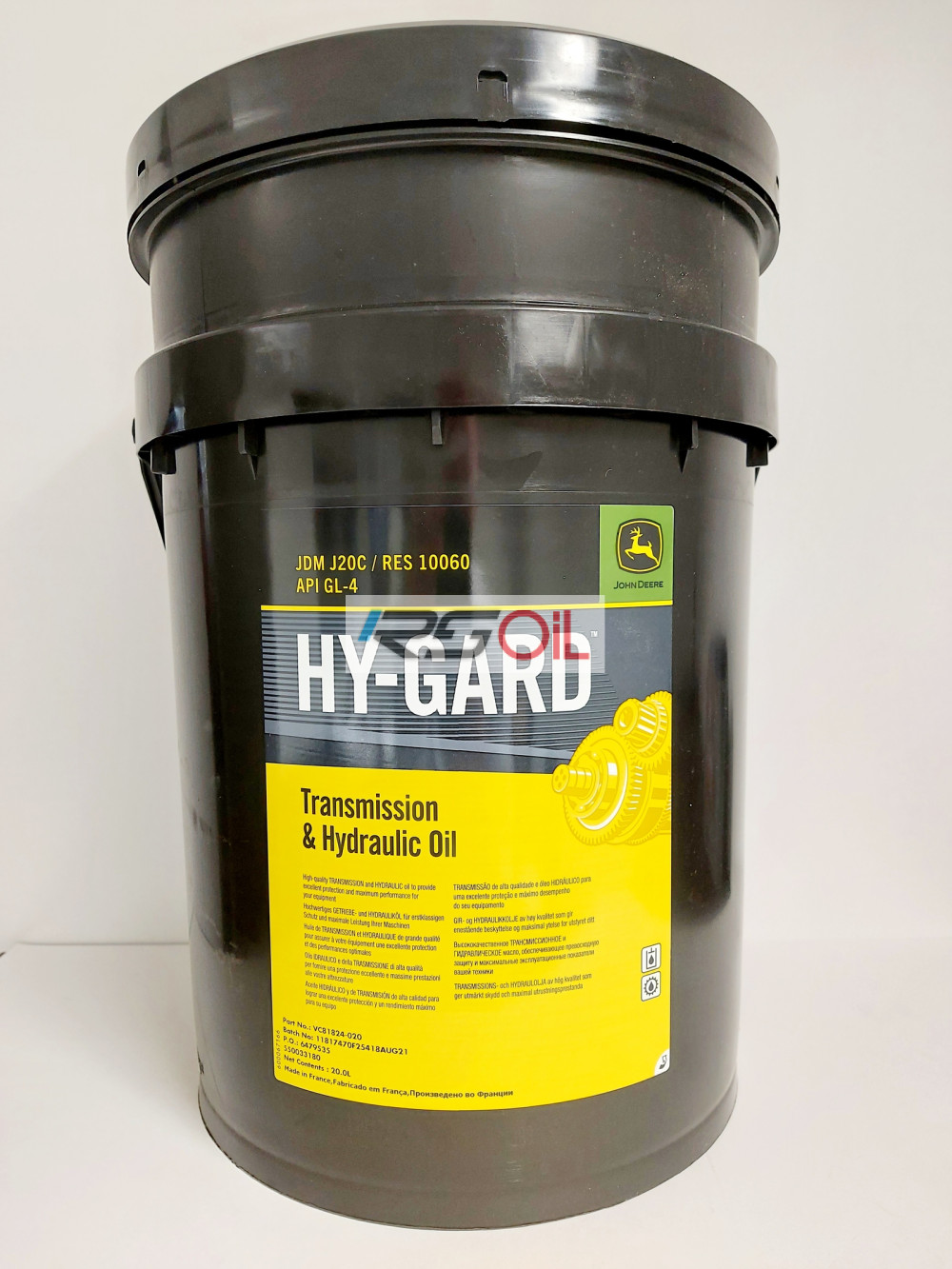 JOHN DEERE HY-GARD 20L - rsoilwebshop